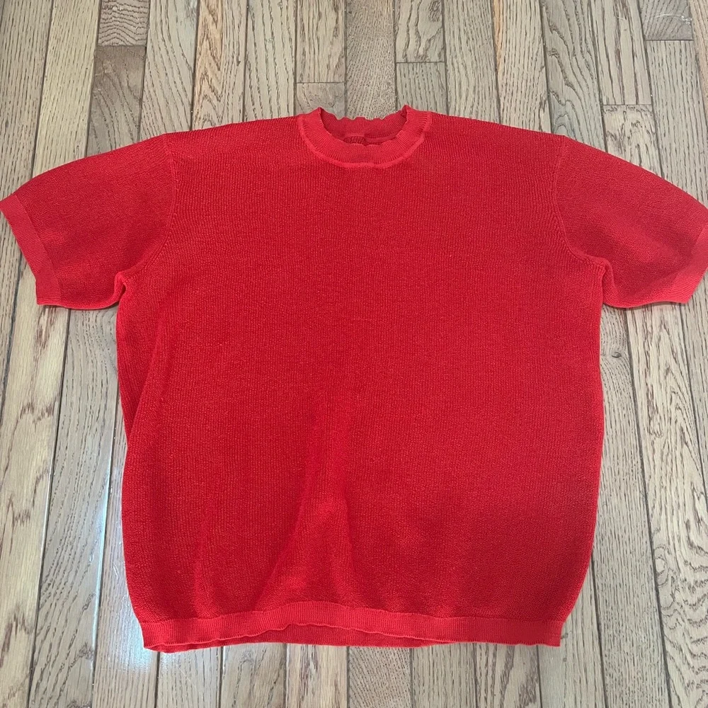 Isabel Marant Red Viscose Knit Top FR36 - Picture 1 of 11